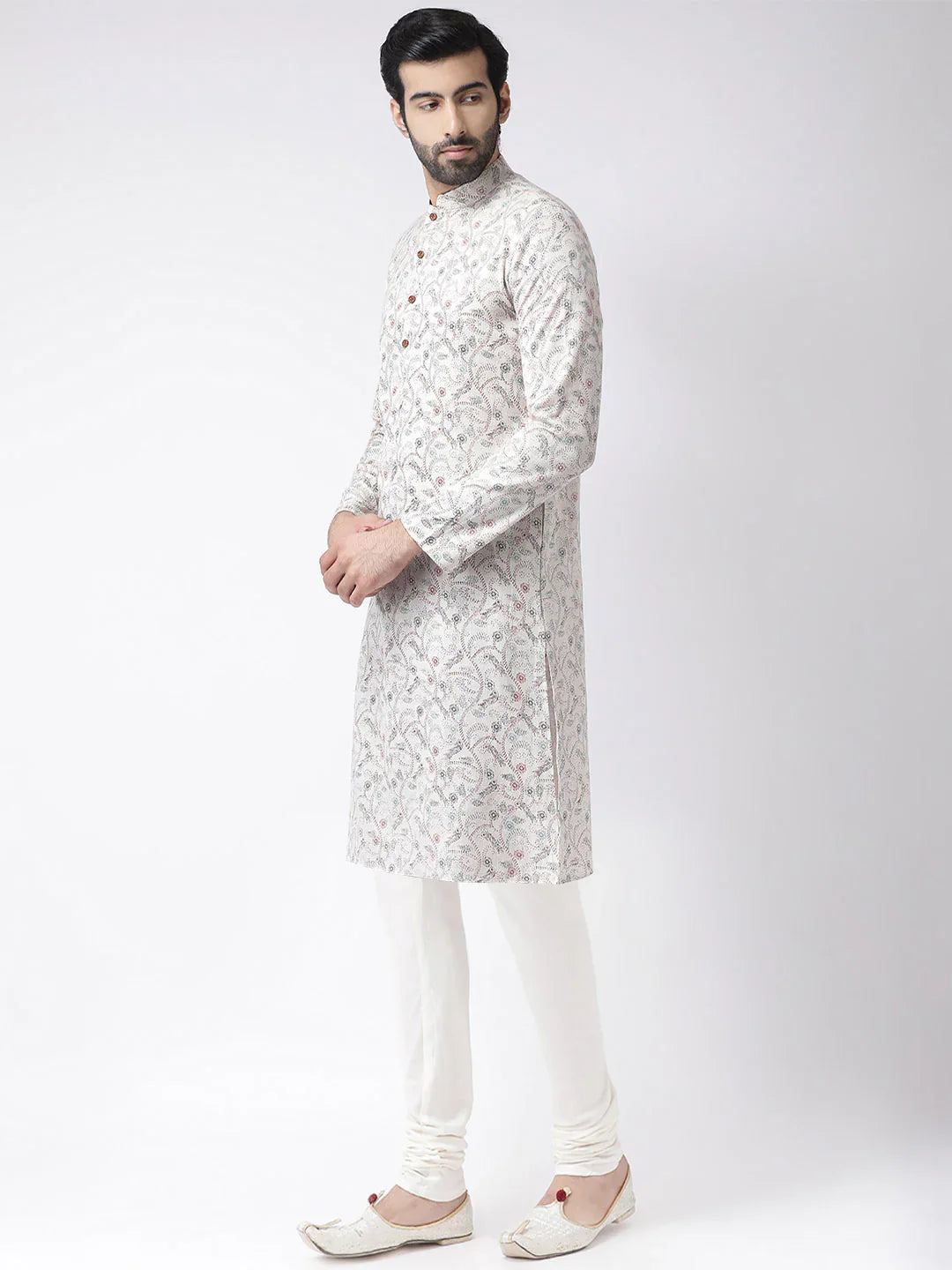 Printed Wedding Wear Kurta For Men