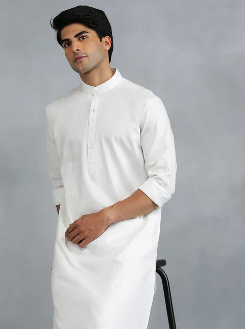 Men's Cotton Straight Kurta